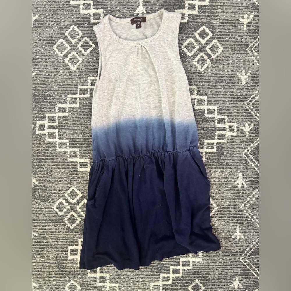 Imoga girls tie dye tank dress size 6 small